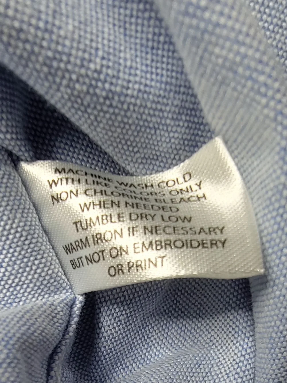 U.S. Polo Assn. Men’s Light Blue Button-Down Oxford Shirt Size XXL